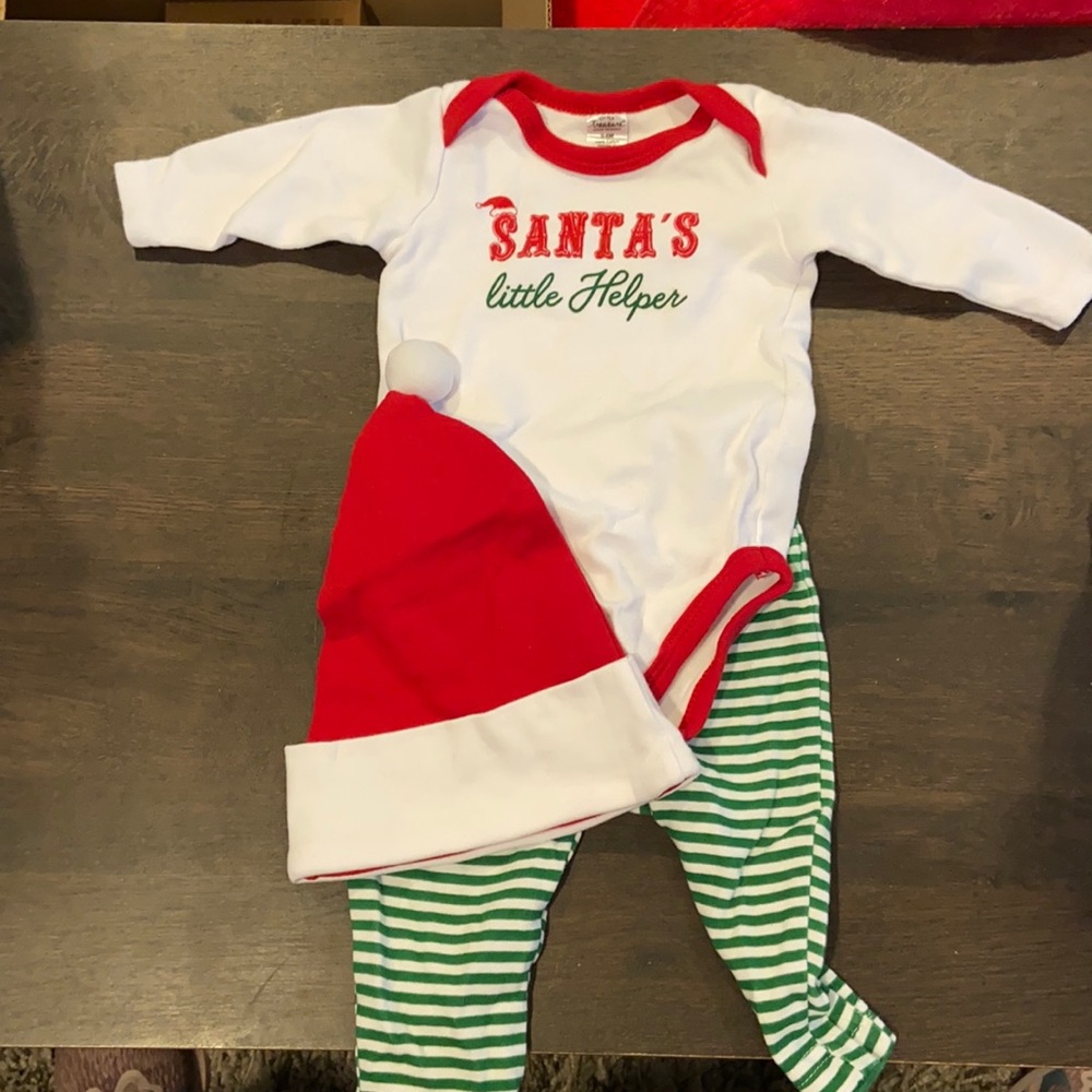Santa’s Little helper Christmas outfit